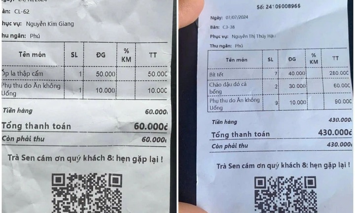 Làm rõ vụ quán cafe thu phụ phí