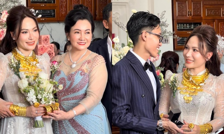 Cô dâu Cần Thơ được mẹ chồng tặng tiệm vàng, của hồi môn 