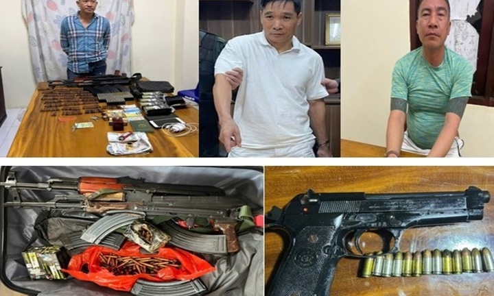 Nhóm đàn em bị bắt cùng