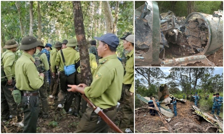Hành trình 2 ngày băng rừng, nỗ lực tìm kiếm máy bay Yak-130 rơi tại Đắk Lắk