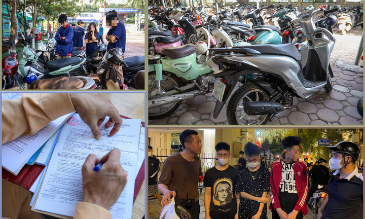 Giao xe máy cho con khi chưa đủ tuổi,