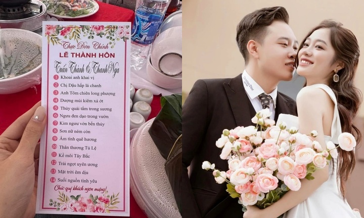 Thực đơn đám cưới