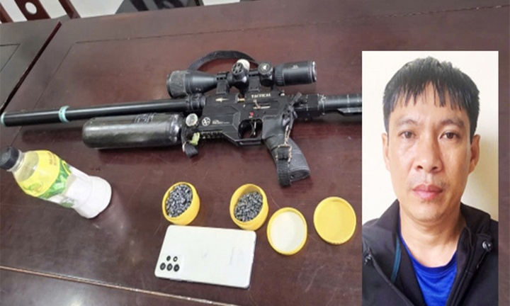 Vụ dùng thuốc độc diệt cả ao cá nhà hàng xóm: Dùng súng bắn thủng 2 chai thuốc