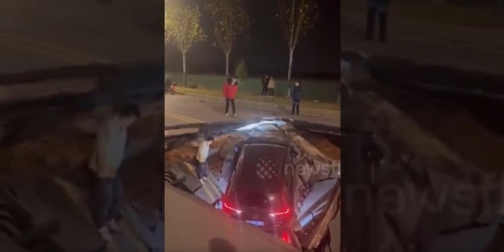 Clip: Hố tử thần bất ngờ