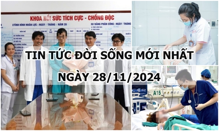 Tin tức đời sống 28/11/2024: