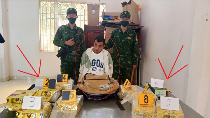 Triệt phá đường dây vận chuyển hơn 10kg ma túy ngụy trang trong 