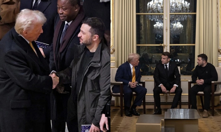 Ông Biden có động thái bất ngờ ngay sau cuộc gặp giữa ông Trump và ông Zelensky tại Pháp