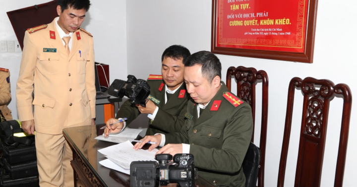 Bộ Công an kiểm tra các máy đo nồng độ cồn tại Hà Nam