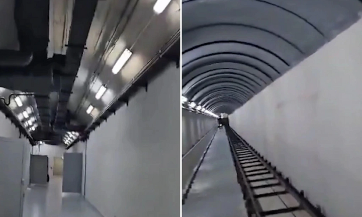 Clip: Phát hiện đường hầm bí mật rắc rối như mê cung trong dinh tổng thống Syria