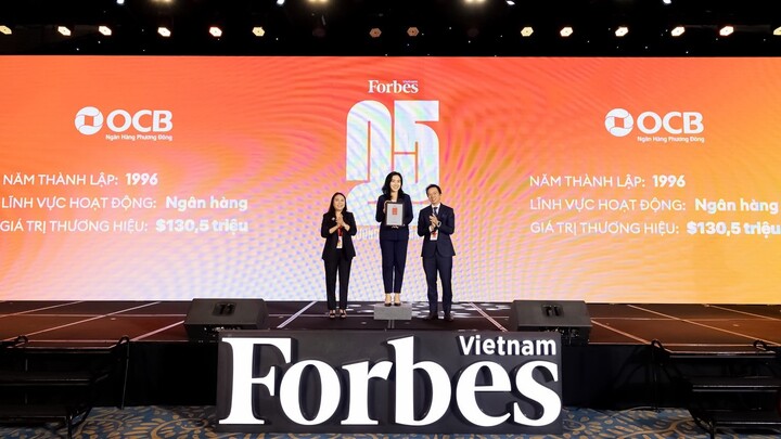 Ngân hàng OCB: Top 25 thương hiệu niêm yết dẫn đầu năm 2024