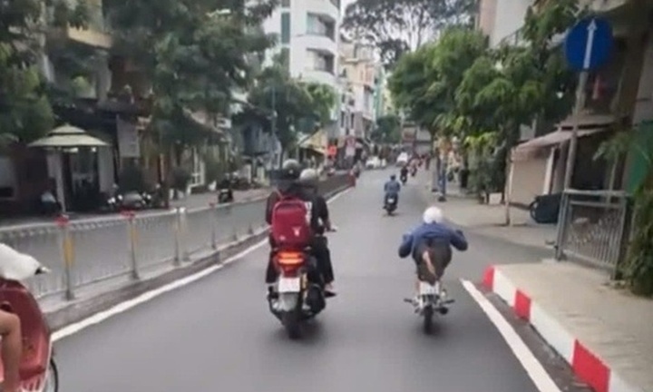 Xử phạt nam thanh niên 