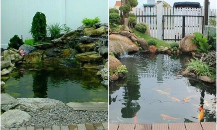 Trước cửa nhà có ao, hồ có sao không?