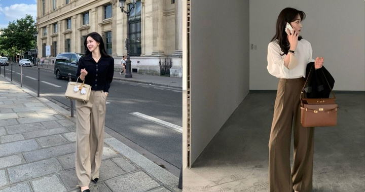 Các mẫu quần âu dành cho nàng công sở có chiều cao khiêm tốn