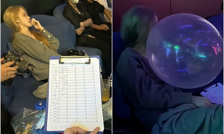 Phát hiện cô gái trẻ hít 31 bóng cười trong một đêm vì 