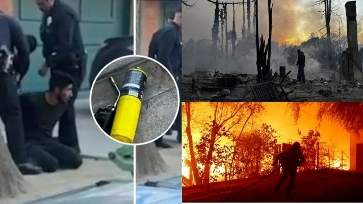 Mỹ bắt nghi phạm liên quan đến vụ cháy rừng ở California