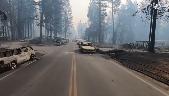 Clip: Xót xa hình ảnh hoang tàn tại các khu dân cư tại Mỹ sau khi bị 