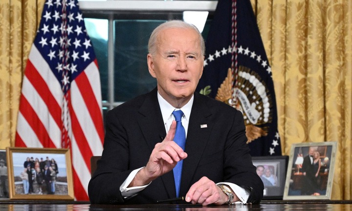 Ông Biden phát biểu lần cuối tại Phòng Bầu Dục trước khi rời Nhà Trắng