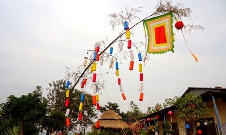 Vì sao Tết Nguyên đán lại dựng cây nêu?