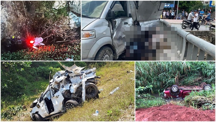 Nhìn lại những vụ tai nạn giao thông thương tâm nhất năm 2024