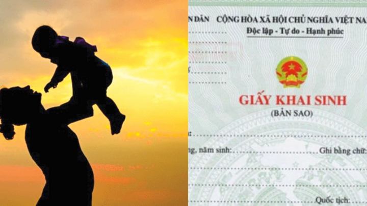 Có được thay tên mẹ đẻ trên giấy khai sinh của con sang tên mẹ kế