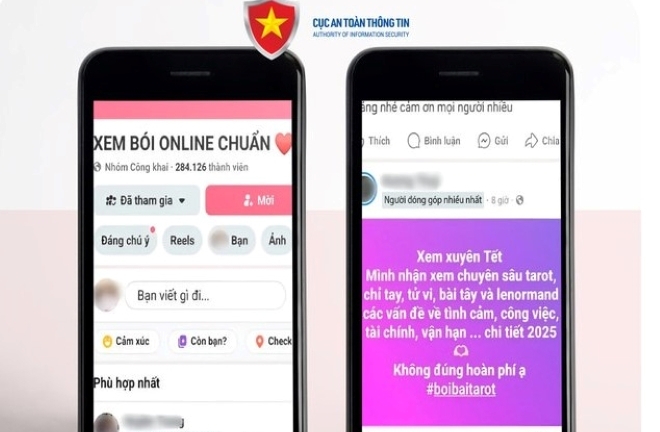 Cảnh giác với thủ đoạn xem bói, giải hạn online đầu năm mới