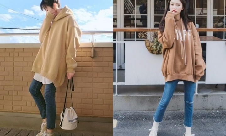 Phối đồ mùa đông cho nữ 1m50