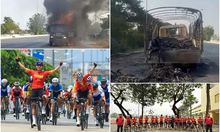 Dàn xe đạp tiền tỷ của tuyển Việt Nam bị cháy rụi tại Thái Lan, nguy cơ lỡ giải Châu Á?