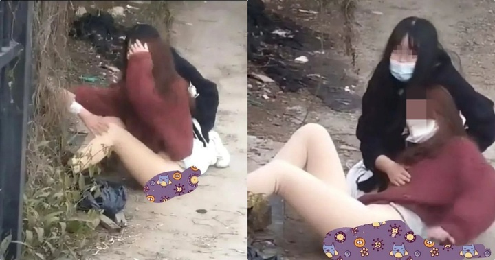 Rơi từ bờ tường trong trạng thái 