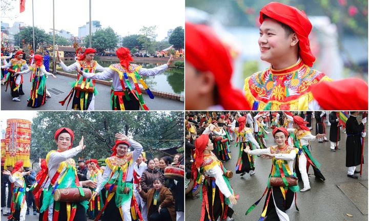 Dân vây kín xem dàn trai tân 