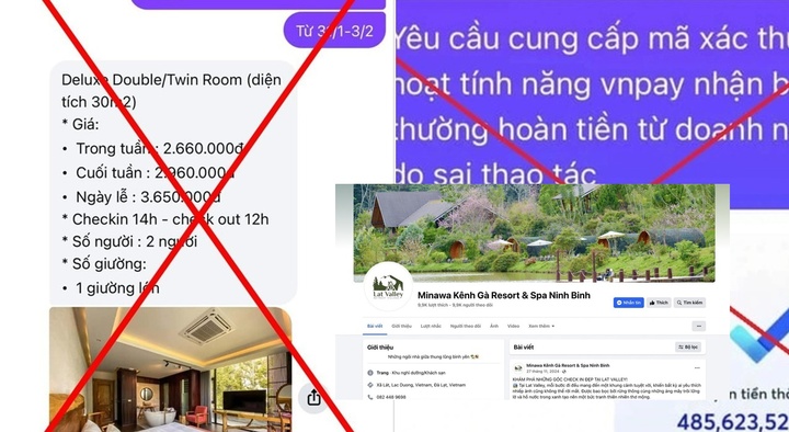 Công an TP.Hải Phòng thông tin vụ khách đặt phòng qua mạng bị lừa hơn 1 tỷ đồng