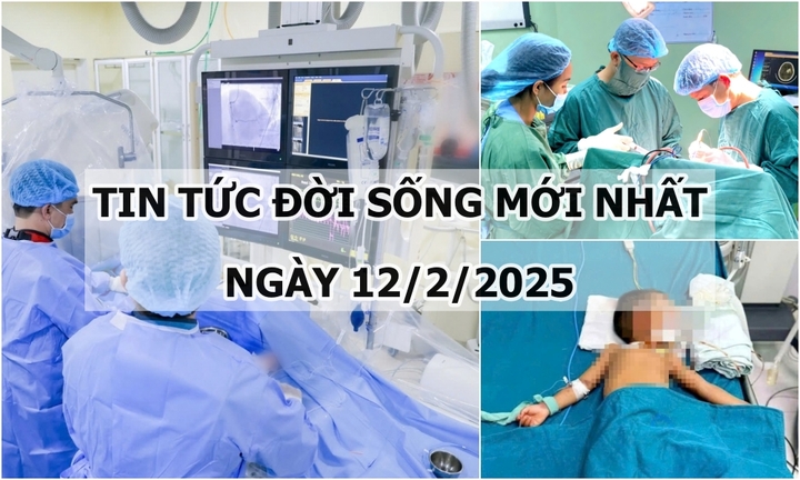 Tin tức đời sống 12/2: Hơn 100 phút căng thẳng cứu em bé bị chấn thương sọ não