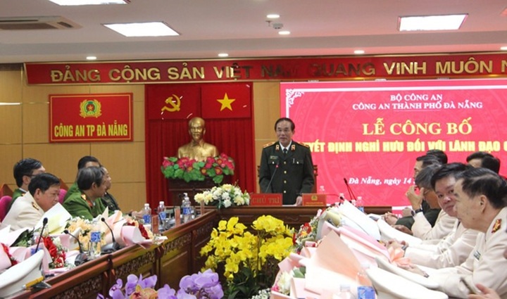 15 lãnh đạo cấp Phòng của Công an TP. Đà Nẵng xin nghỉ hưu trước tuổi