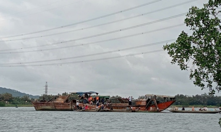 Lật thuyền trên sông Gianh, 1 người tử vong