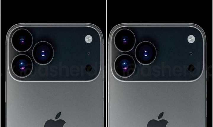 iPhone 17 Pro lộ thiết kế cụm camera đầy 