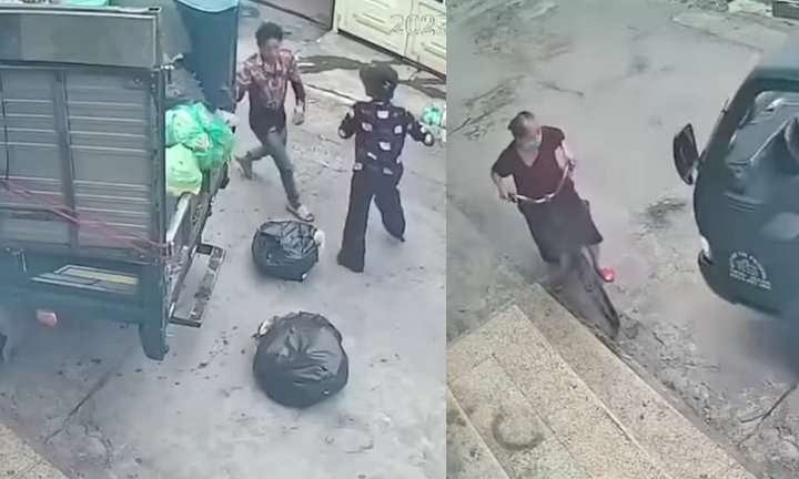 Clip:  Kinh hoàng xe tải chở rác ở Đồng Nai tông cụ bà tử vong thương tâm, nữ tài xế nghi không có bằng lái