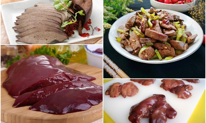 Gan gà hay bò, lợn bổ dưỡng hơn?