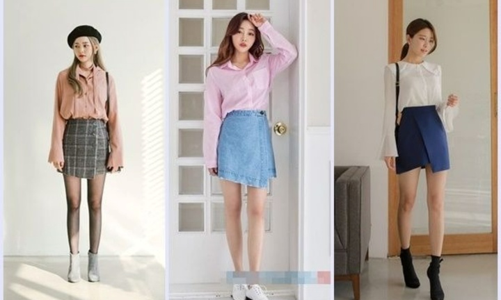 Quần giả váy cho cô nàng năng động