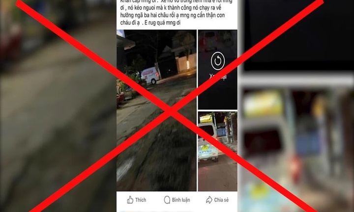 Xử phạt người phụ nữ đăng tải thông tin giả về 