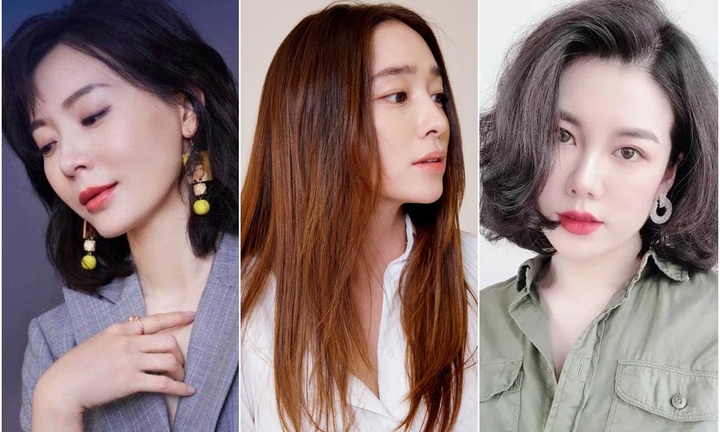 Những kiểu tóc dài đẹp dành cho phụ nữ trung niên