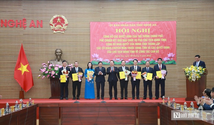 Tỉnh rộng nhất cả nước công bố quyết định quan trọng về công tác cán bộ