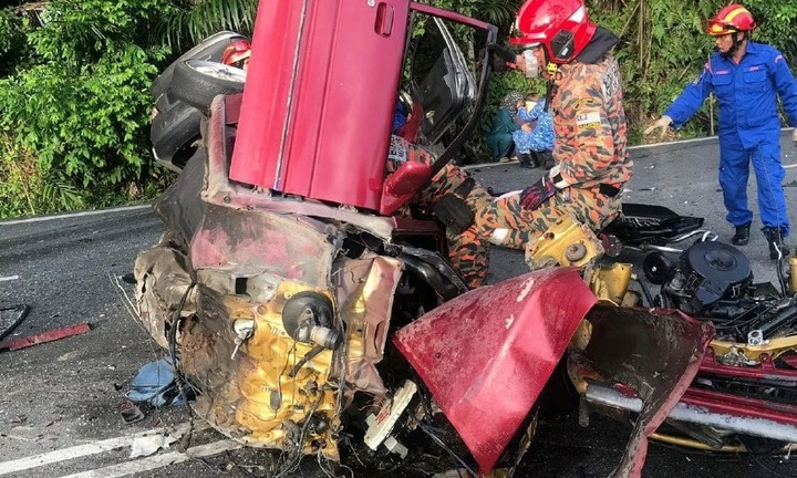 Điều khiển ô tô vào làn ngược chiều, nữ tài xế gây tai nạn nghiêm trọng, 2 người tử vong tại chỗ