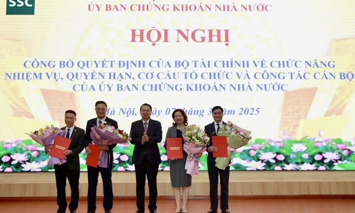 Ủy ban Chứng khoán Nhà nước có thêm 1 Phó Chủ tịch​