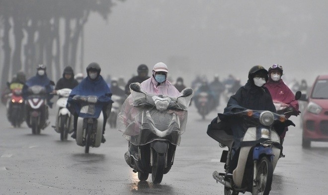 Miền Bắc sắp kết thúc rét đậm, mưa phùn, nồm ẩm kéo dài quay trở lại