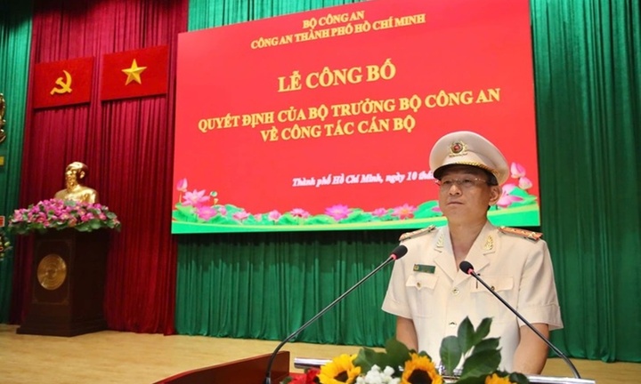 Đại tá Trần Hồng Minh làm Phó Giám đốc Công an TP.HCM