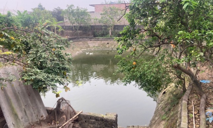 Xót xa 2 cháu bé trong một gia đình ở Bắc Giang tử vong tại ao nuôi cá
