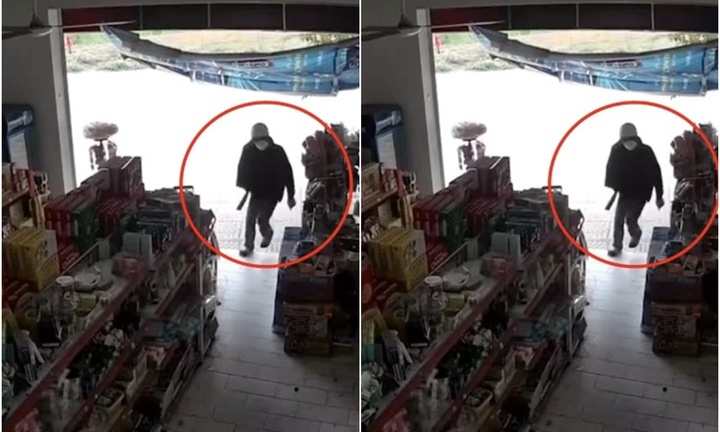 Nữ chủ tiệm tạp hóa nhanh trí thoát khỏi tên cướp cầm dao