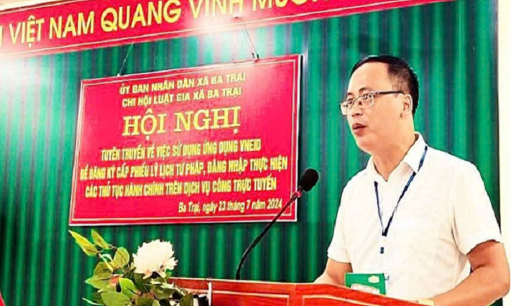 Chi hội Luật gia xã Ba Trại làm tốt công tác tuyên truyền phổ biến giáo dục pháp luật cho nhân dân