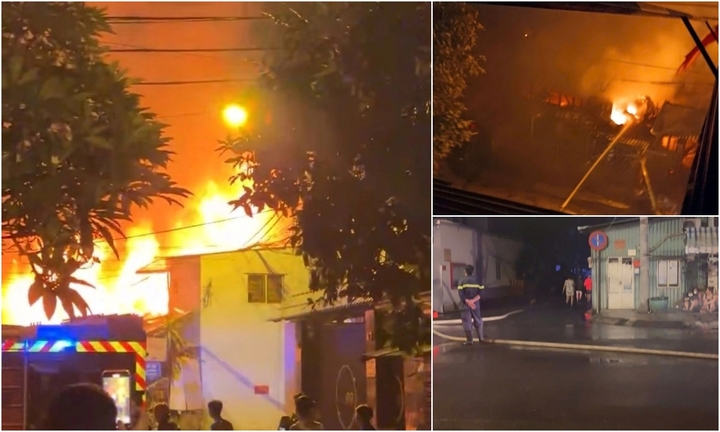 Cháy lớn tại căn nhà ở TP.HCM lúc rạng sáng, 3 người tử vong thương tâm