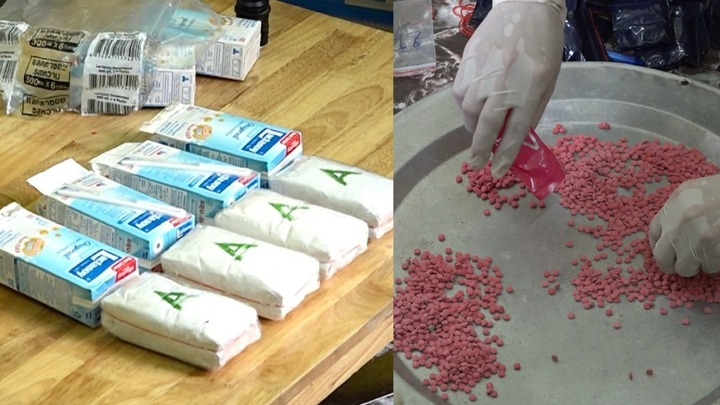 Quảng Bình: Thu giữ gần 30.000 viên ma túy được giấu tinh vi trong thùng sữa