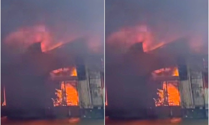 Cháy lớn thiêu rụi 6 căn nhà ở Kiên Giang, thiệt hại gần 1 tỷ đồng